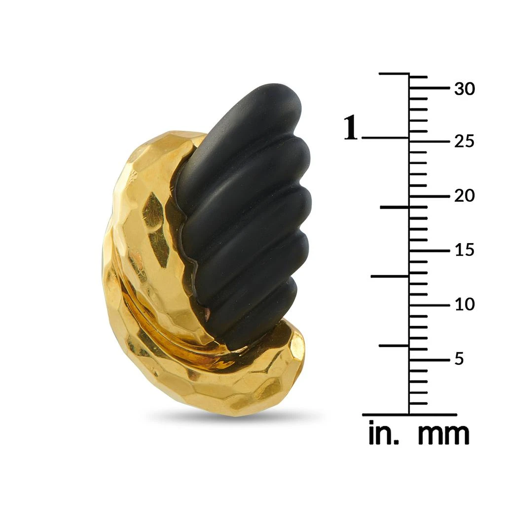 Henry Dunay 18K Yellow Gold Clip-On Earrings HD14-112125 4