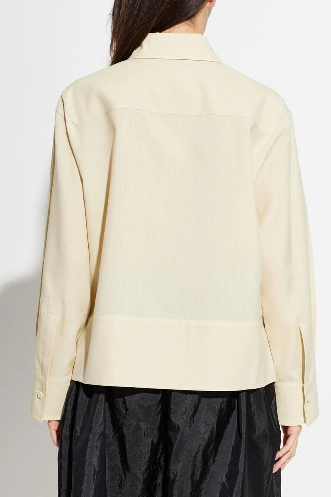 Jil Sander Jil Sander Long Sleeved Buttoned Shirt 3