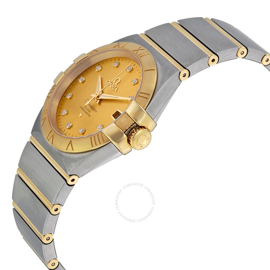 Omega Constellation Champagne Dial Unisex Watch 123.20.35.20.58.001