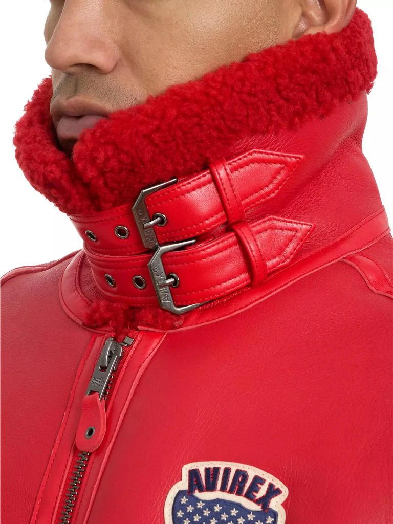 Avirex Icon Shearling Jacket 7