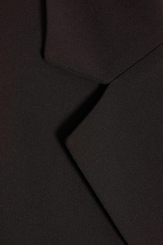 Theory Cropped double-breasted crepe blazer 4