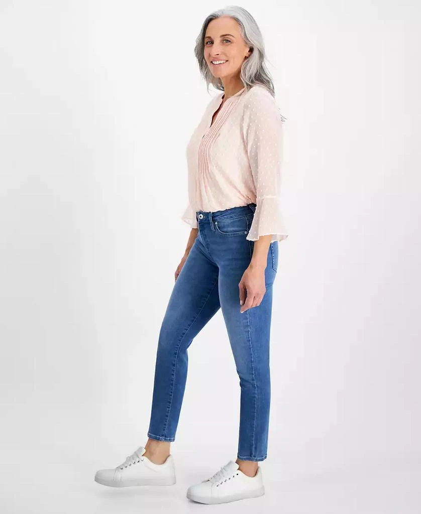 Style & Co Petite Mid Rise Slim Leg Jeans, Created for Macy's 2