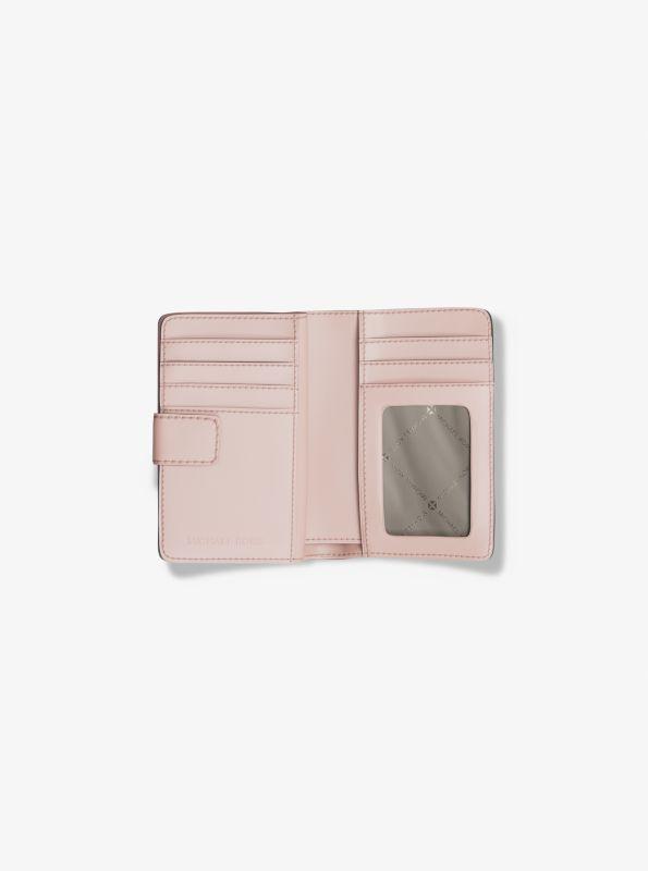 Michael Kors Jet Set Medium Signature Logo Bi-Fold Wallet
