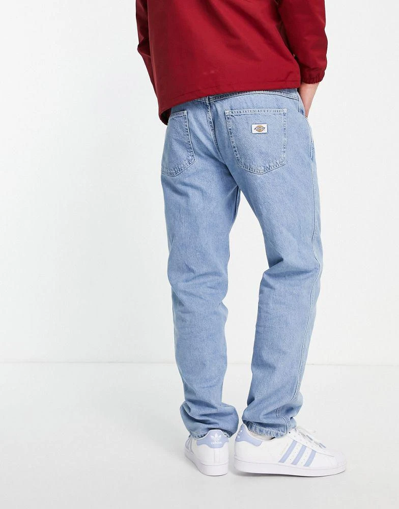 DICKIES Dickies houston regular fit denim jeans in light blue 2