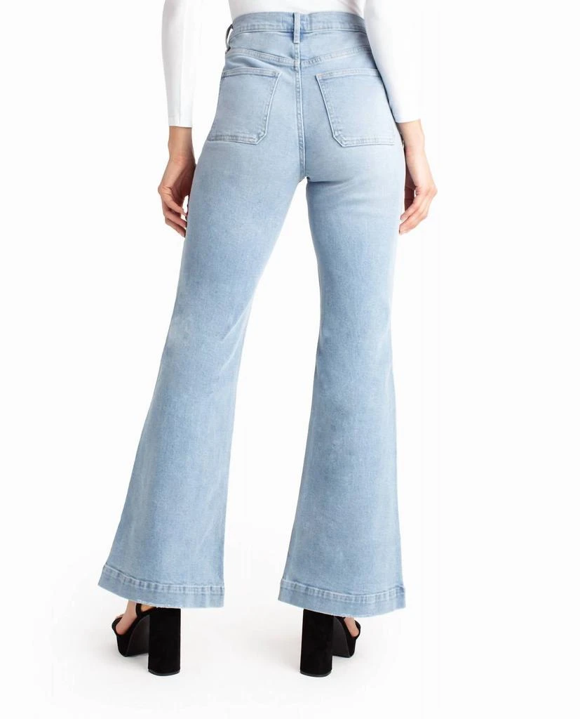 Nicole Miller Sutton Place High Rise Flare Jean 2