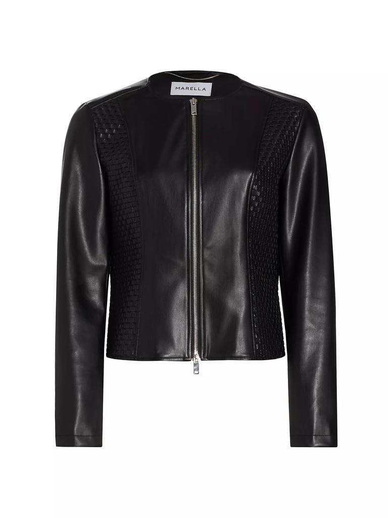 Marella Donare Faux Leather Jacket