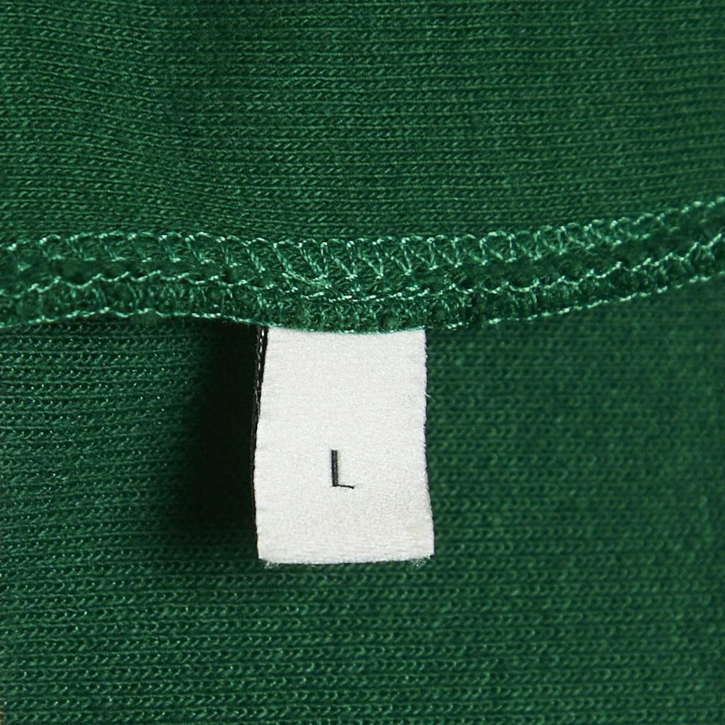 Gucci Gucci Green Floral Embroidered Cotton Blend Knit Tracksuit XL/L 7