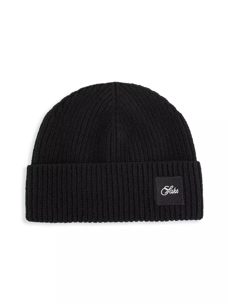 Valentino Valentino Logo Embroidered Ribbed Beanie - Hats