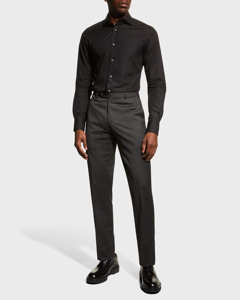Zanella Men's Parker New Basic Wool Pants