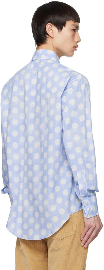 ERL Blue Polka Dot Shirt 3