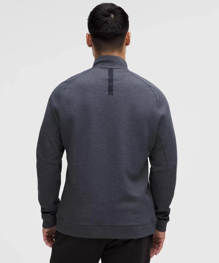 Lululemon Textured Double-Knit Cotton Half Zip 3