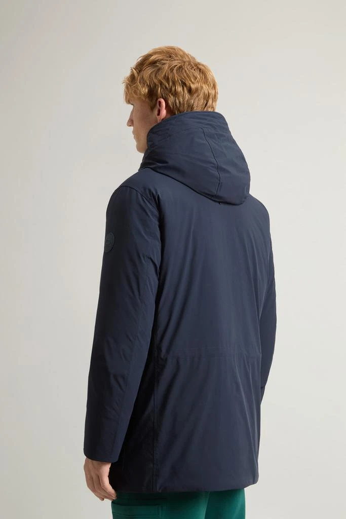 WOOLRICH Arctic Parka in Stretch Nylon - Men - Blue 3