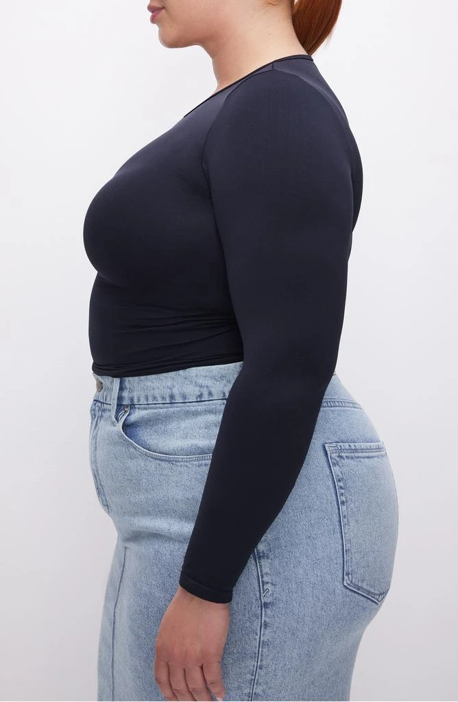 Good American Sculpted Seamless Long Sleeve T-Shirt 7
