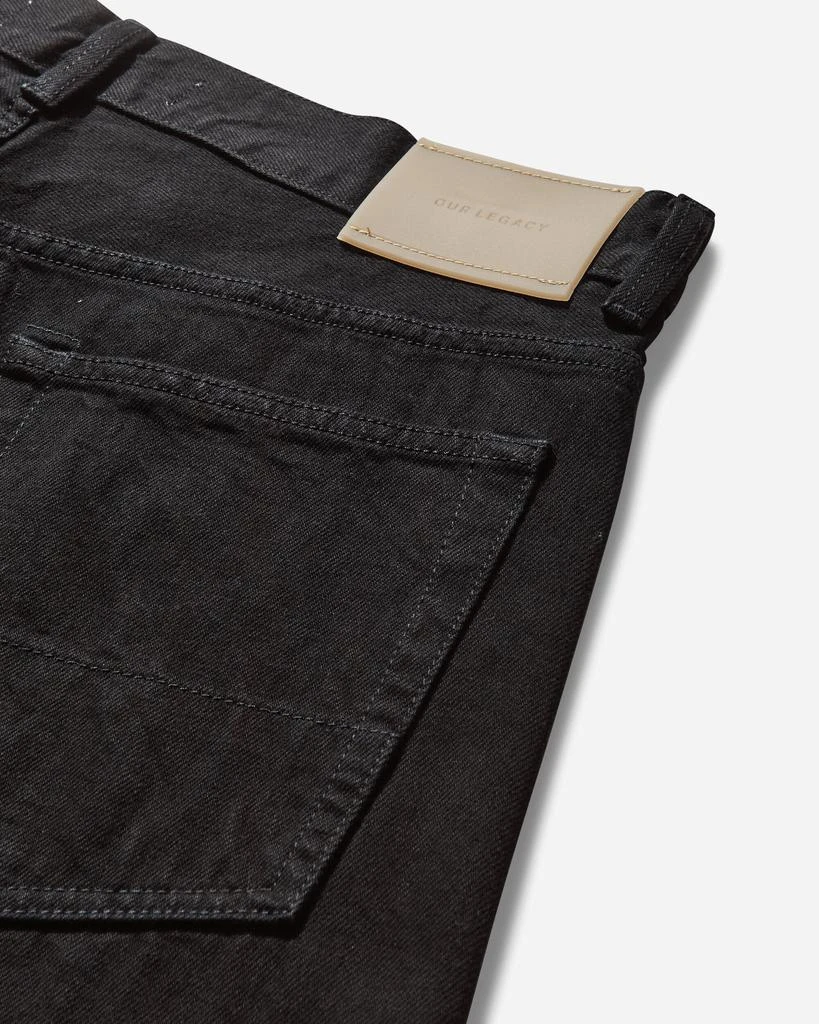 Our Legacy Men's Third Cut Jeans Black Selvedge 4