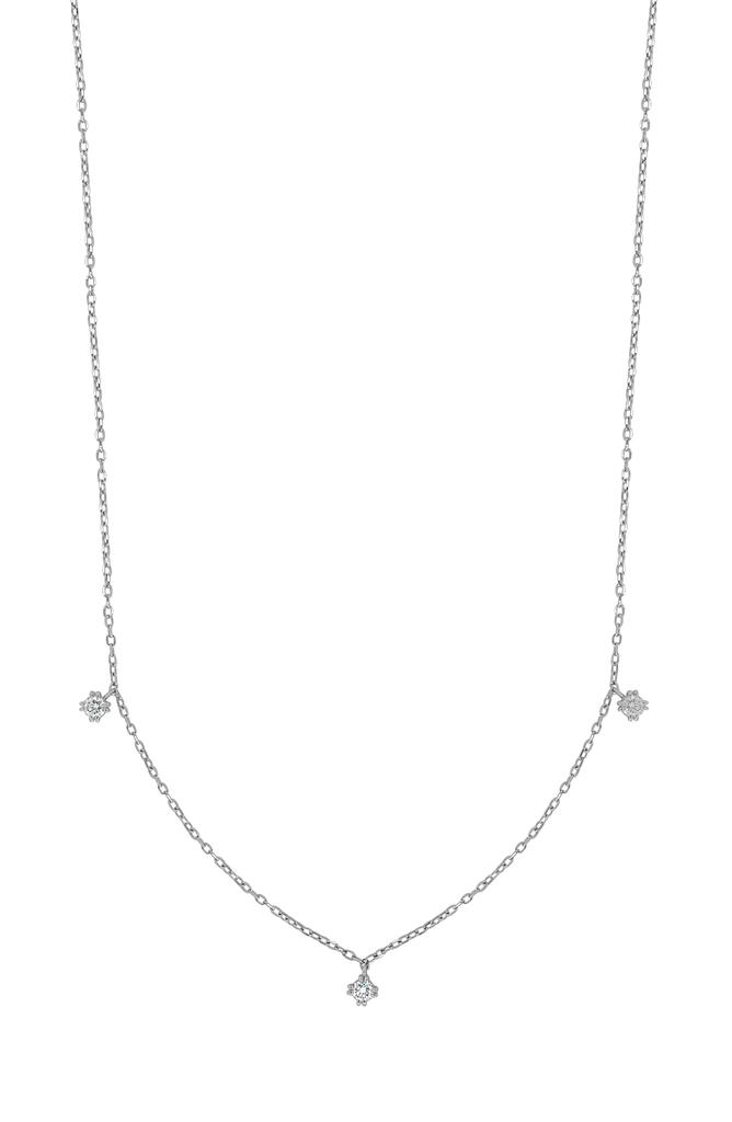Bony Levy Liora 18K White Gold Diamond Charm Necklace - 0.15ct.