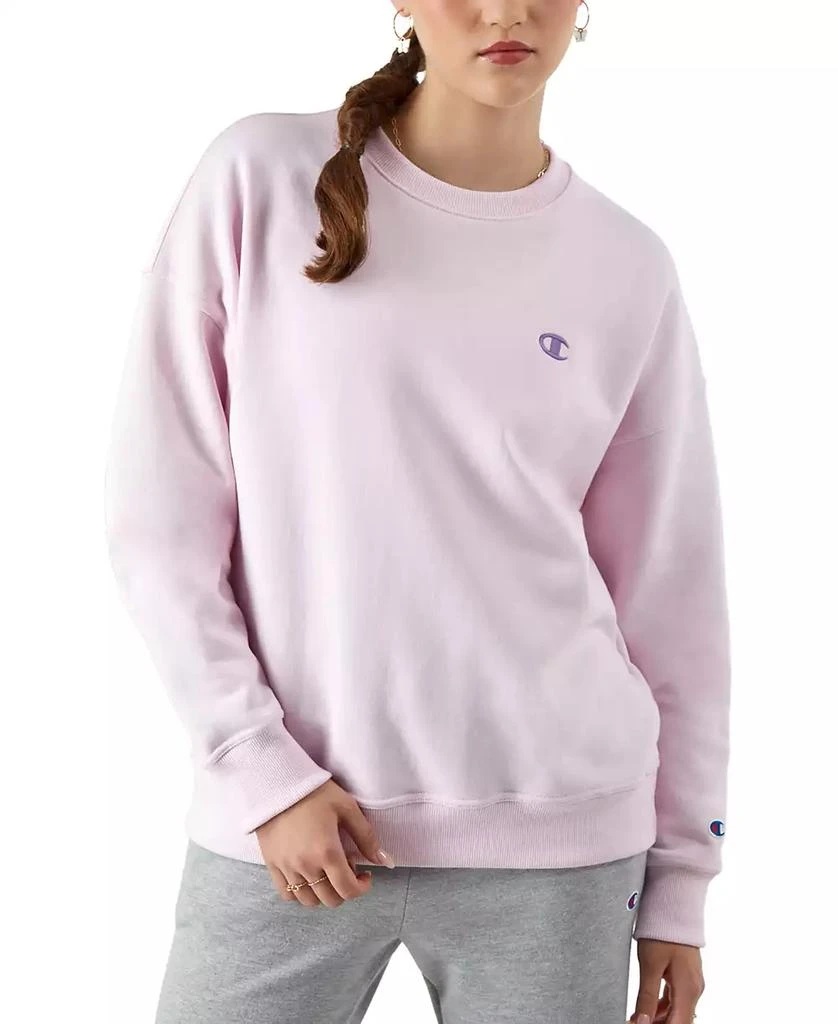CHAMPION Women's Powerblend Fleece Crewneck Sweatshirt 1