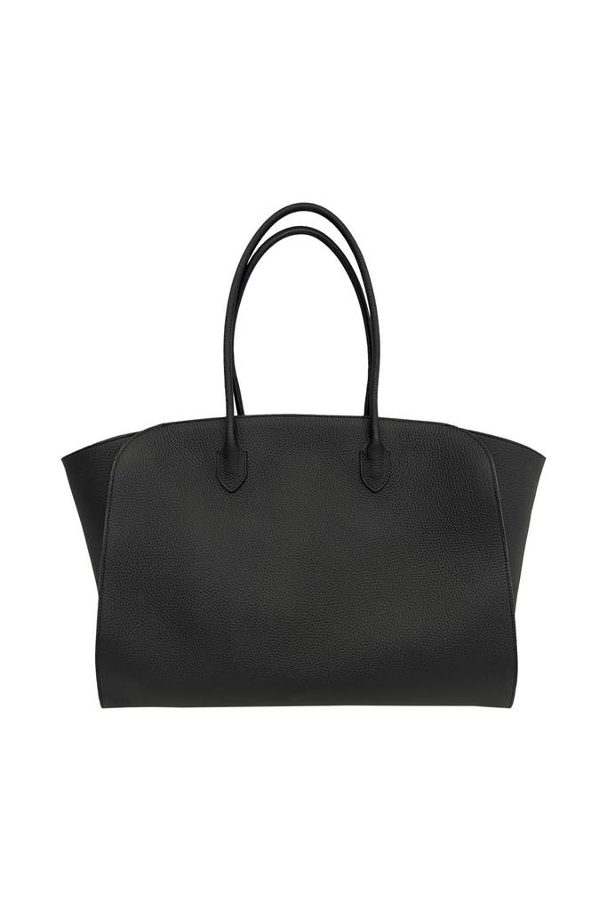 The Row Agnes Bowling Top-Handle Bag in Grain Leather - Tote