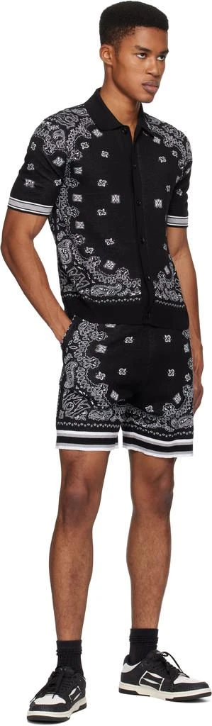 AMIRI Black Bandana Shirt 4