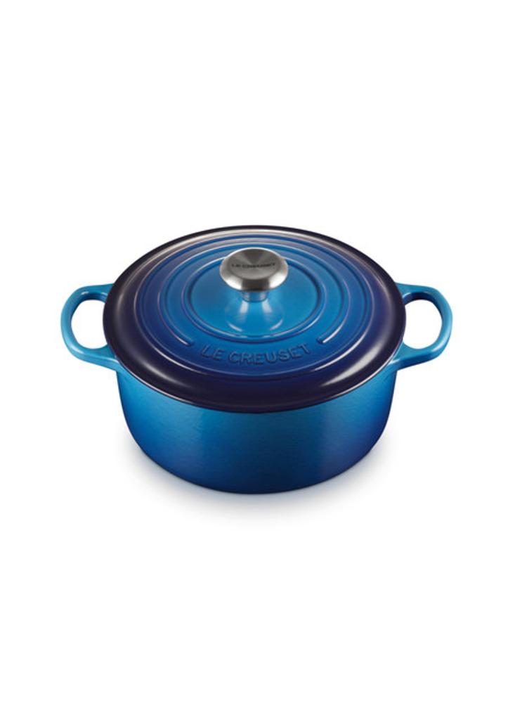 Le Creuset Signature cast iron round casserole 24cm 4.2l - BeyondStyle