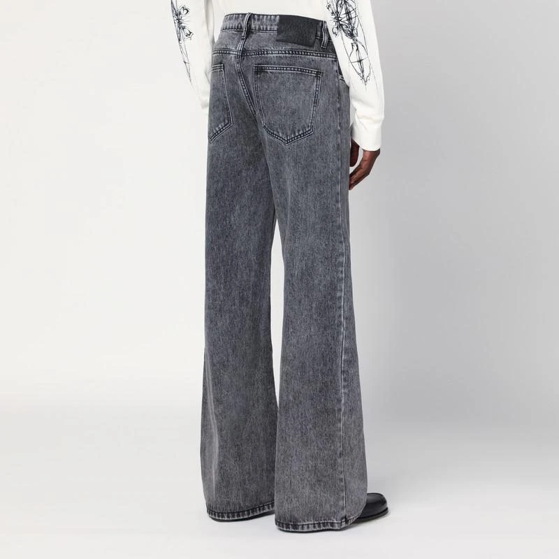 Basketcase Gallery Basketcase Gallery Wide-Leg Washed Jeans 2