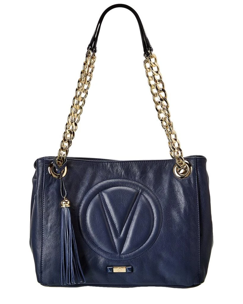 Mario Valentino Luisa Signature Leather Shoulder Bag 1
