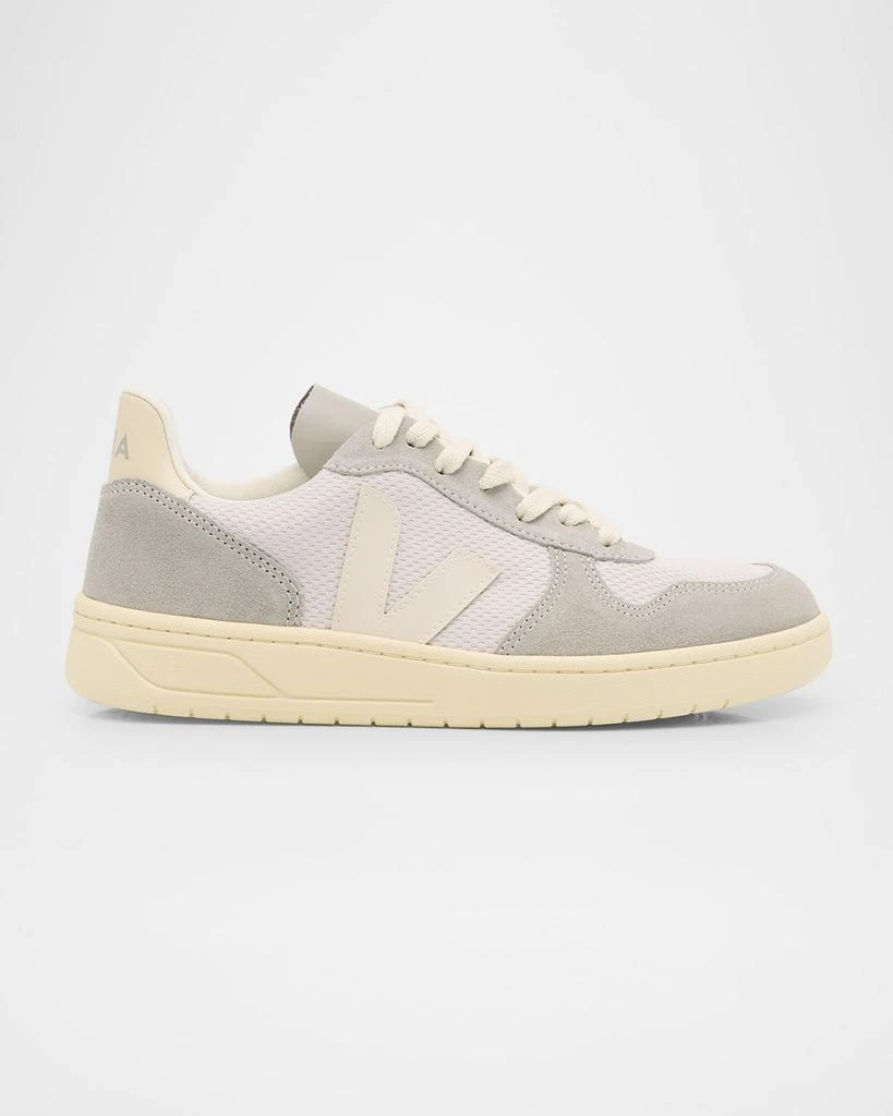 Veja V-10 Colorblock Low-Top Sneakers 1