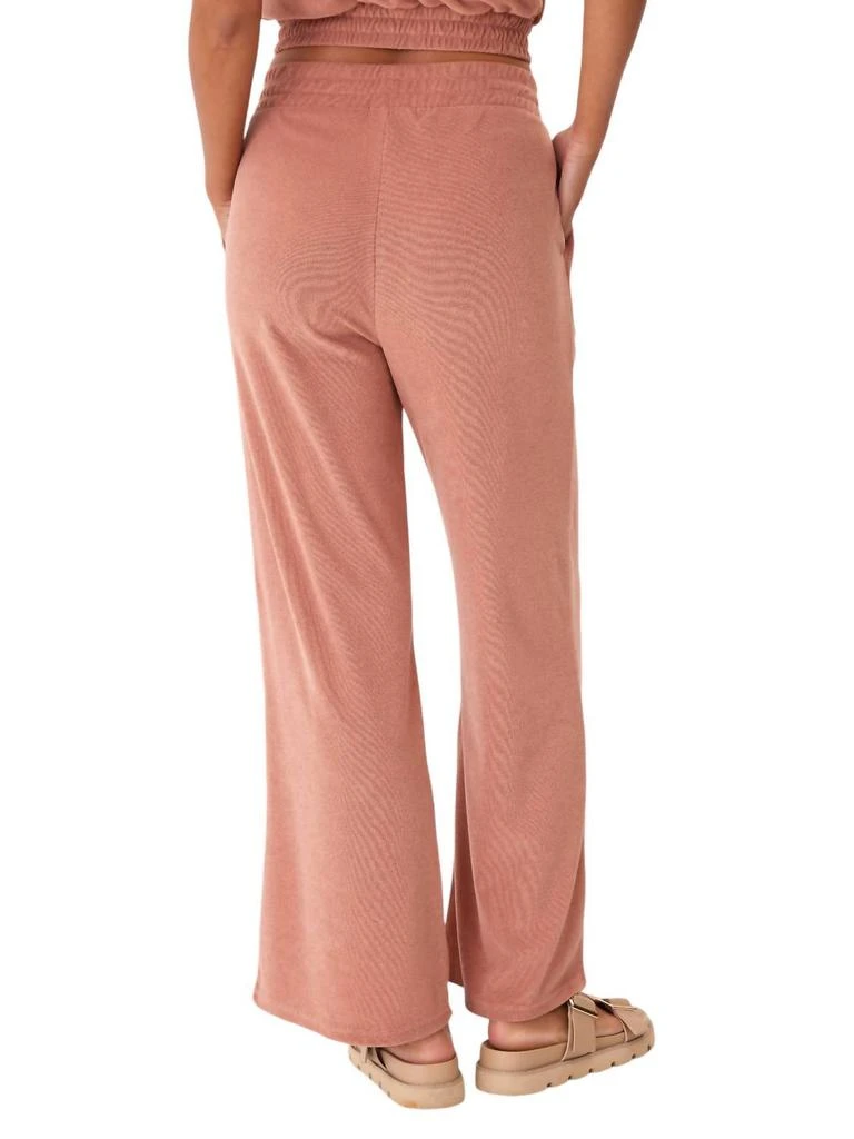 Threads for Thought Threads 4 Thought - SHARIE TOWEL TERRY WIDE LEG PANT 3
