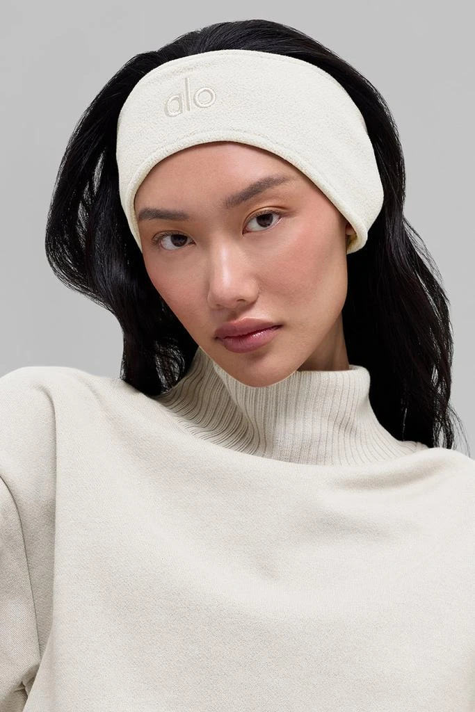 Alo Polar Fleece Ear Warmer - Light Cocoa 1