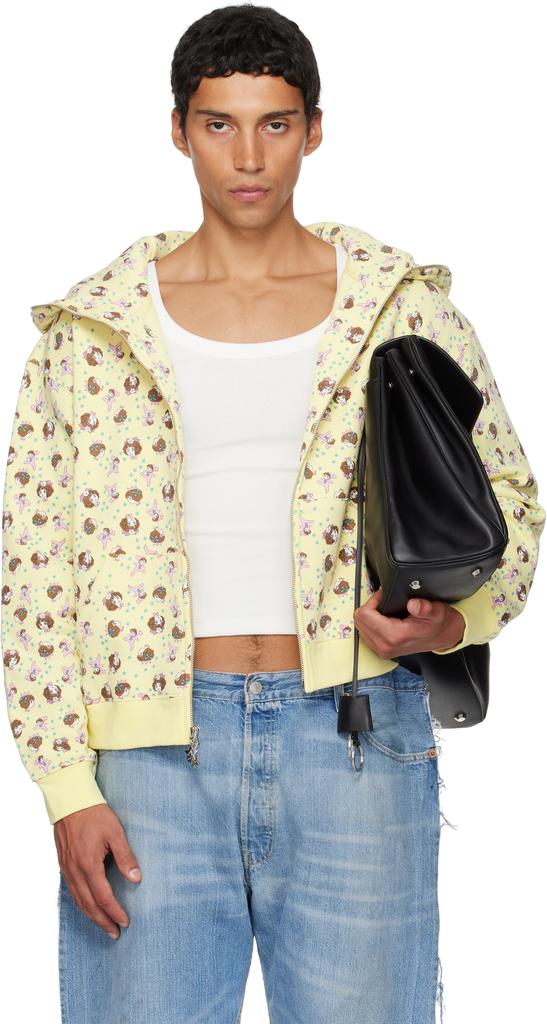Ashley Williams Yellow Butterfly Hoodie - Hoodies - BeyondStyle