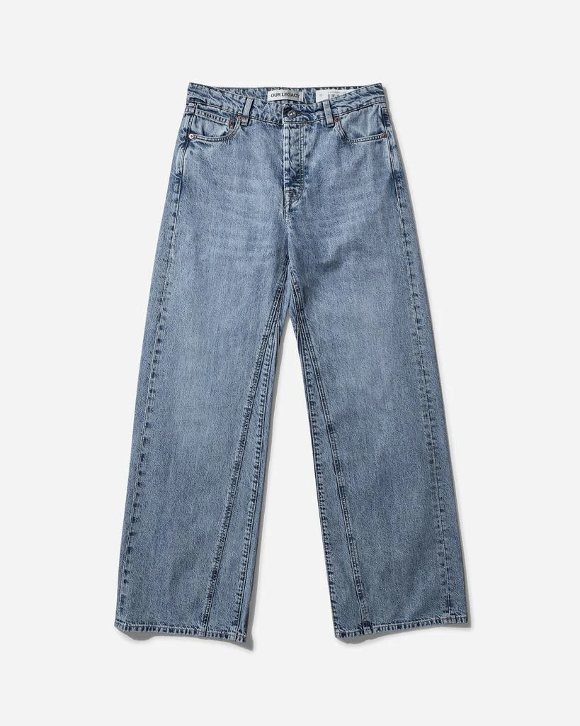Our Legacy Women's Treble Cut Jeans Shadow Wash 1