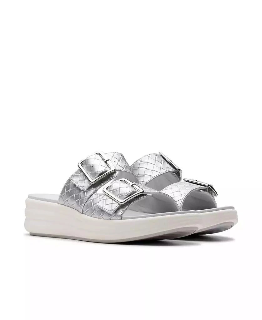 Clarks Women's Cloud Steppers Drift Peep Toe Sandals 6