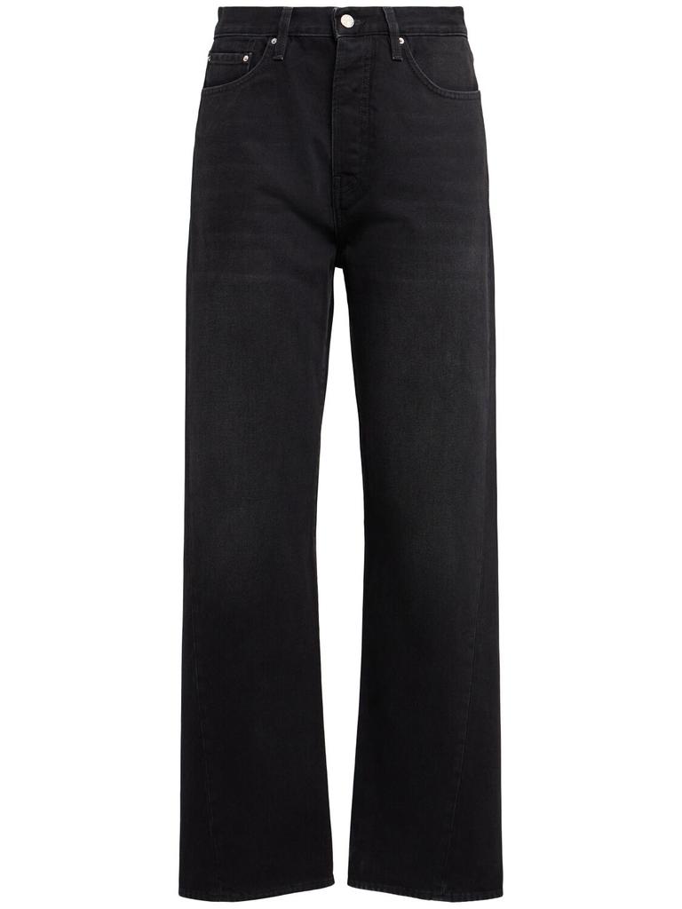 Totême Twisted Seam Organic Cotton Denim Jeans