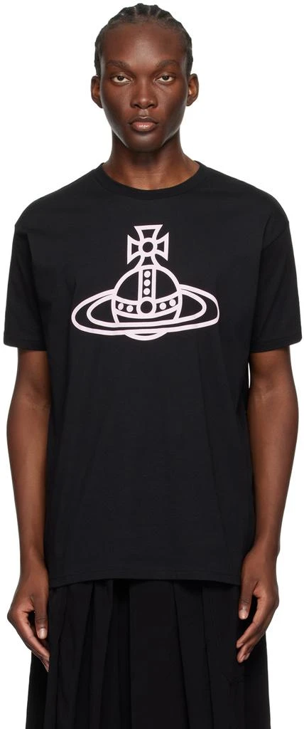 Vivienne Westwood Black 'Westwood Sécurité' T-Shirt 1