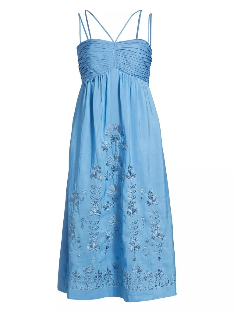 Kobi Halperin Ariella Embroidered Midi-Dress 1