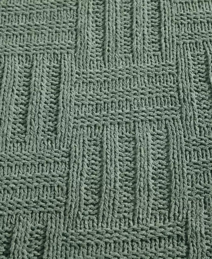 Tommy Bahama Home Chain Basket Knit Throw, 60" X 50"