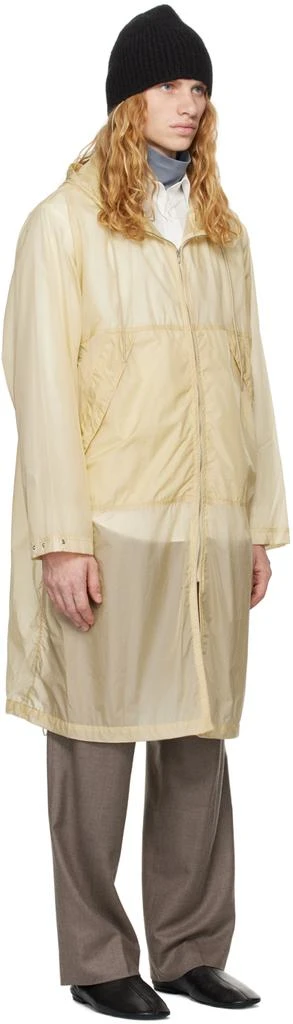 AURALEE Yellow Washed Super Light Airy Nylon Coat 2