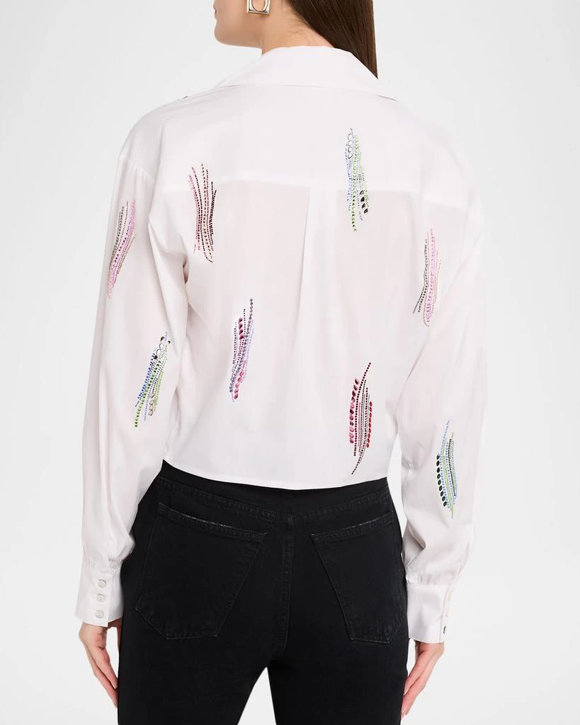 Cinq a Sept Marianna Paillette Whirl Top 3