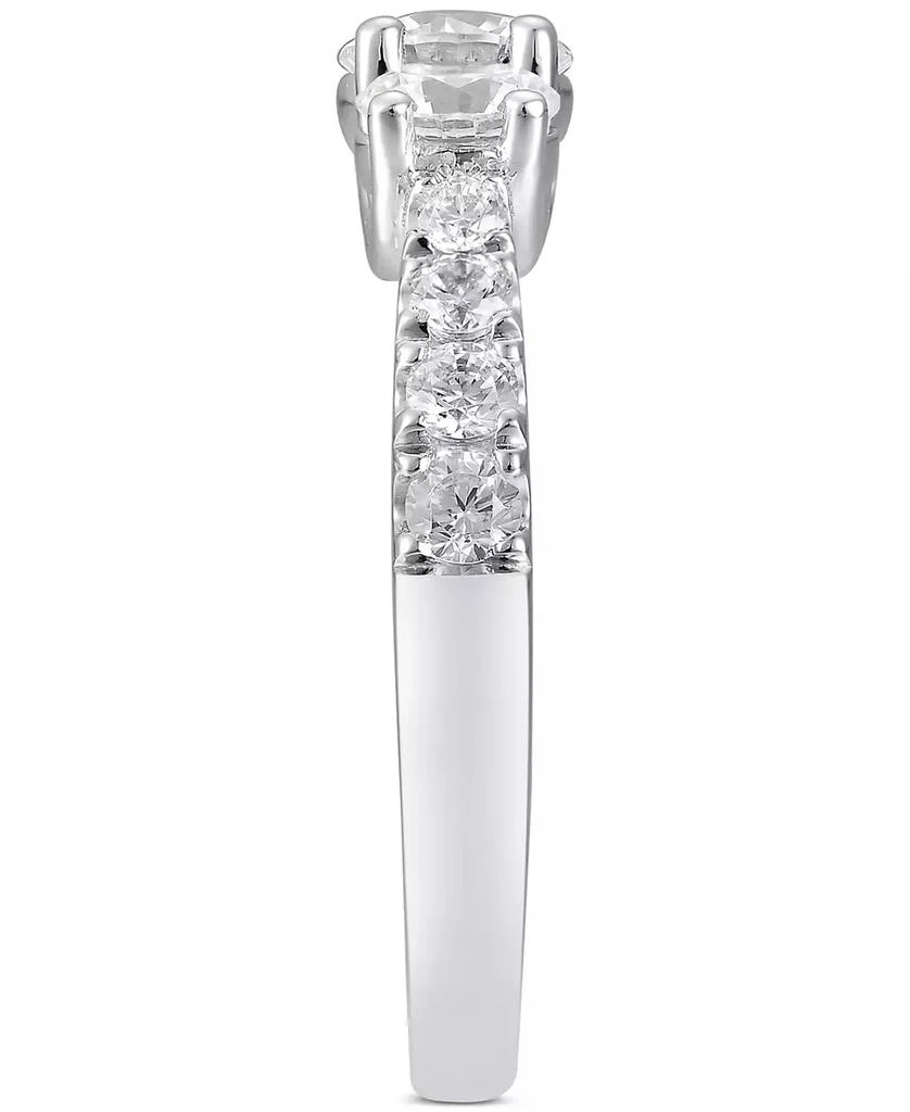 Macy
s Diamond Three Stone Engagement Ring (2 ct. t.w.) in 14k White Gold 4