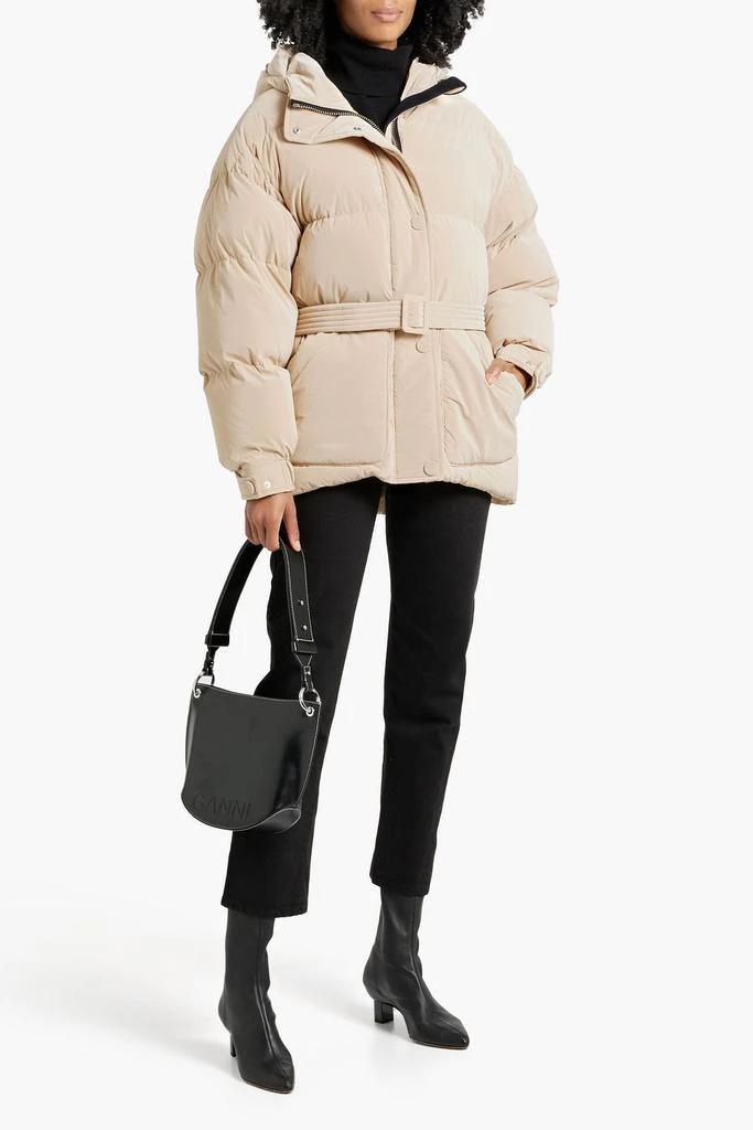 IENKI IENKI Michlin quilted shell hooded down jacket 2