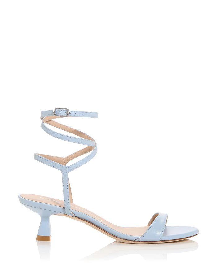 Stuart Weitzman Women's Nudist 50 Wrap Sandals 2