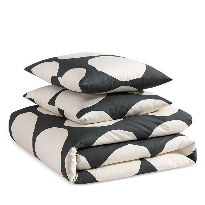 marimekko Kivet Grey Cotton Duvet Cover Set, King