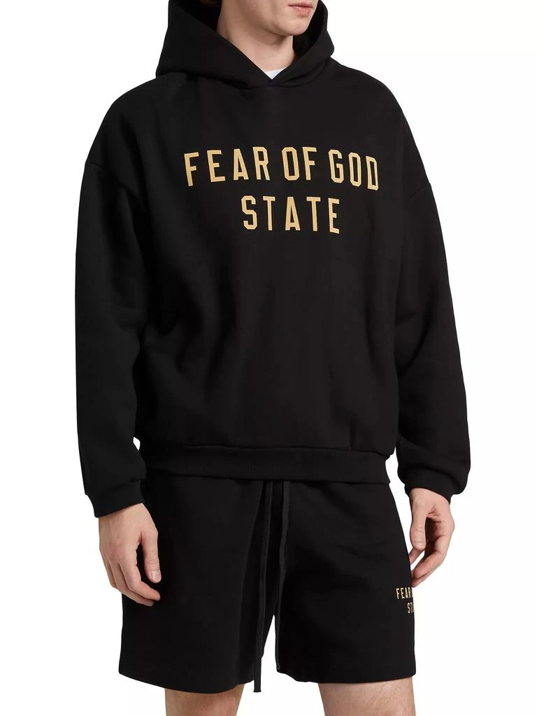 Essentials Logo Fleece Hoodie 4