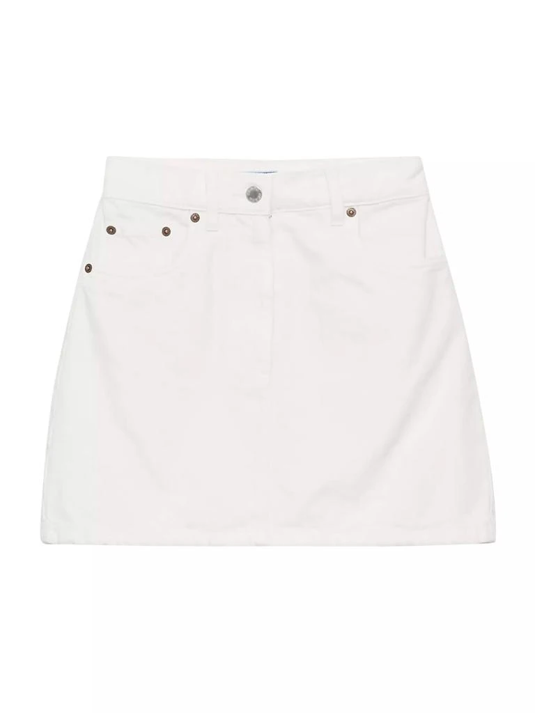Prada Denim Miniskirt 1