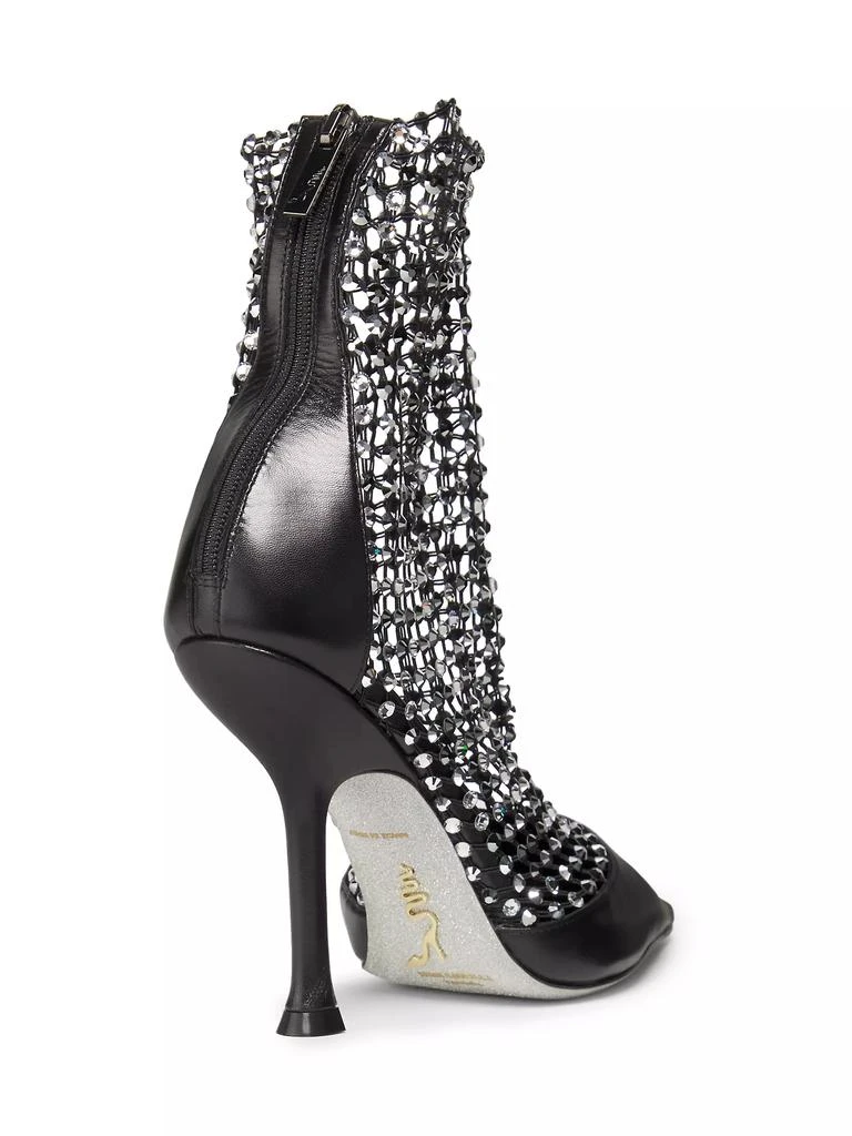 Rene Caovilla 105MM Mesh Sock Boots 3