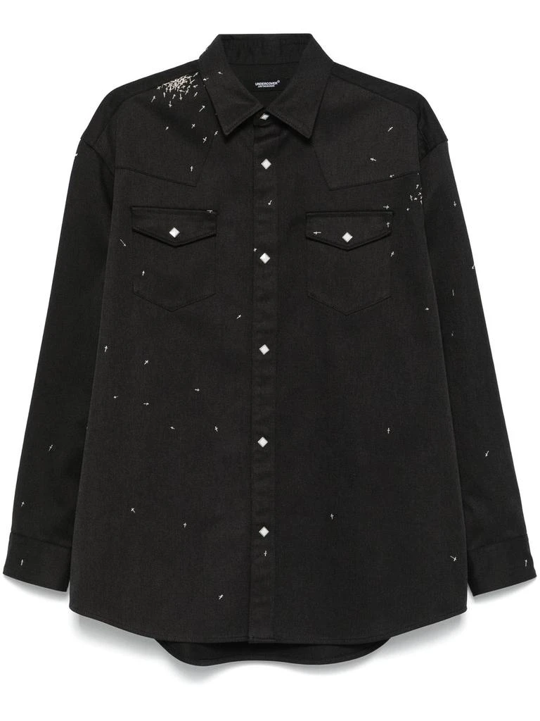 UNDERCOVER Undercover Embroidered Button-Down Shirt 1