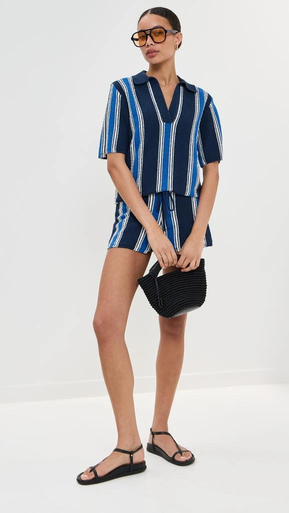 LE BOP Striped Polo 4