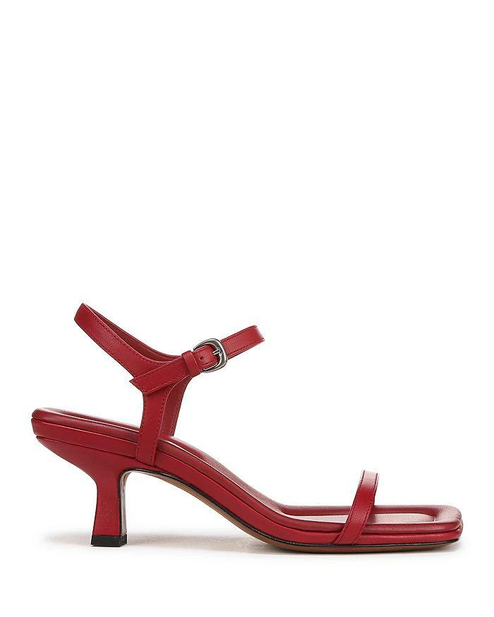 Vince Women's Coco Square Toe Kitten Heel Sandals 2