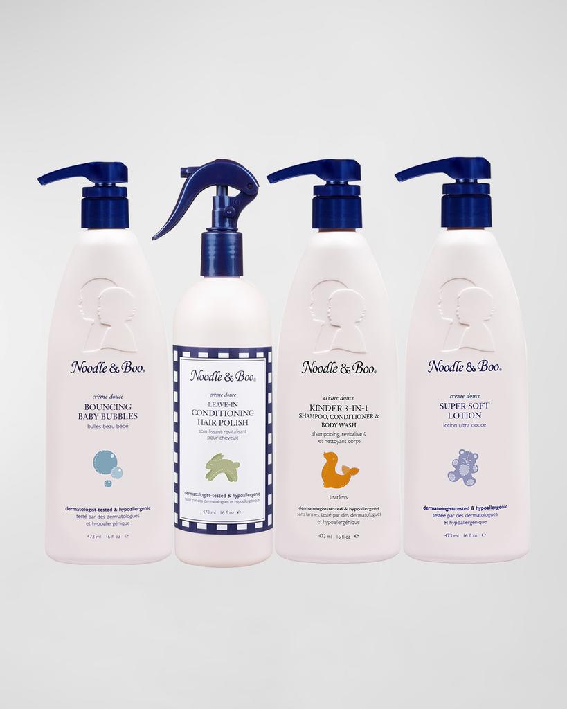 NOODLE & BOO Wholesome Bathtime Fun Set