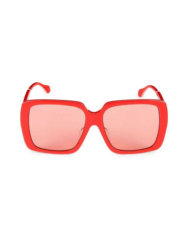 Gucci 58MM Square Sunglasses 1