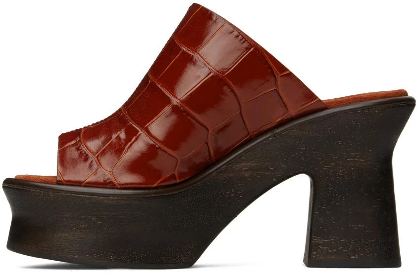 Salvatore Ferragamo Red Samanta Sandals 3